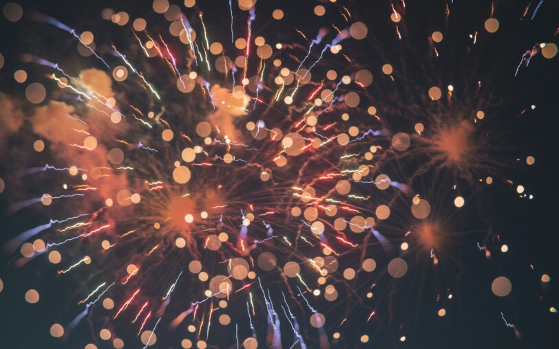 feux d'artifices à meyras en ardèche