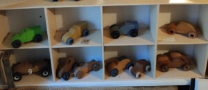 voiturettes en bois