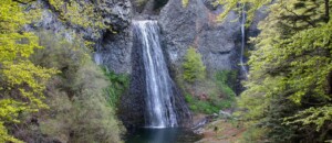 la célèbre cascade du Ray-Pic à côté du gîte