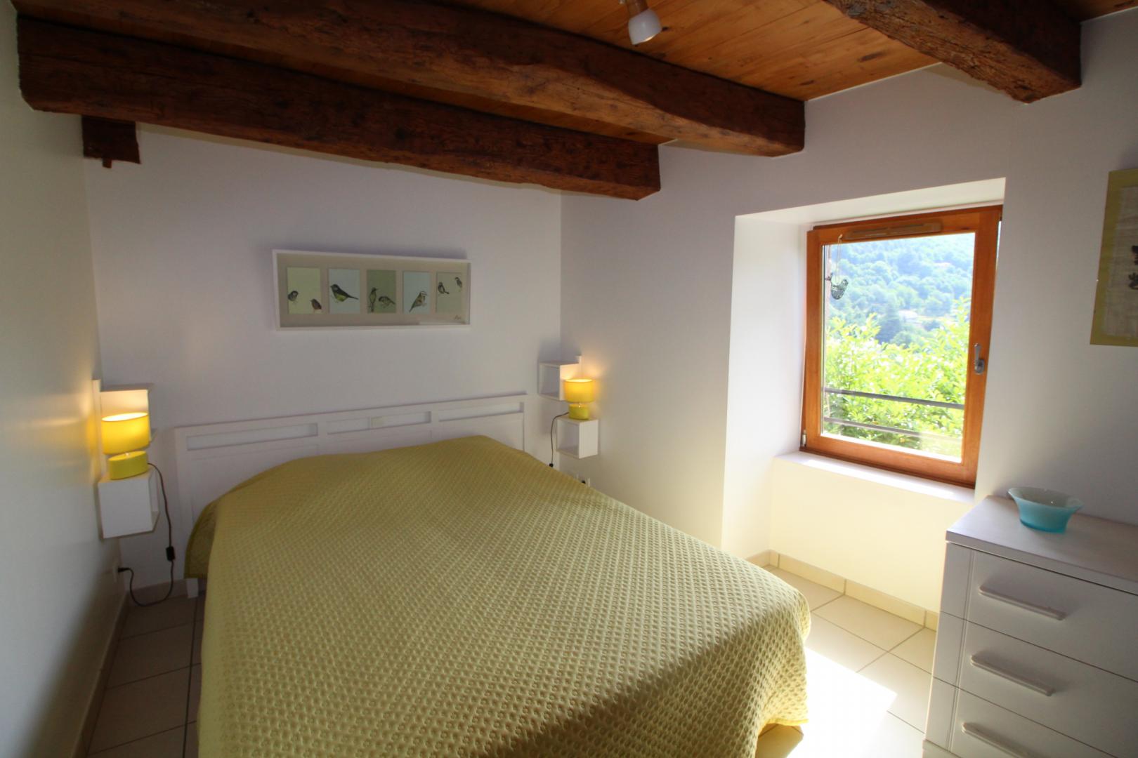 chambre avec 2 lits modulables : lit en 160