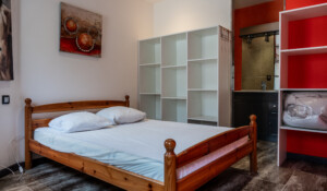 Chambre double, gite Grisou à Barnas