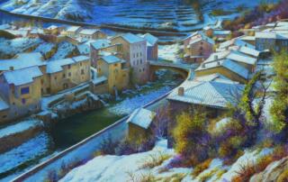 Exposition : Chamard, peintures_Burzet - ©chmard2025