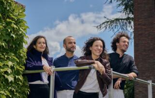 Photo du Quatuor Voce - ©Les amis de Nieigles