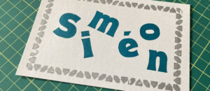 Impression carte Simeon