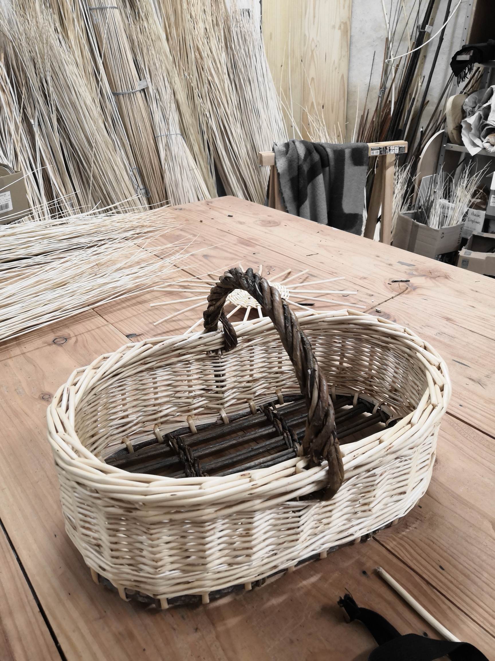 Stage de vannerie - panier ovale