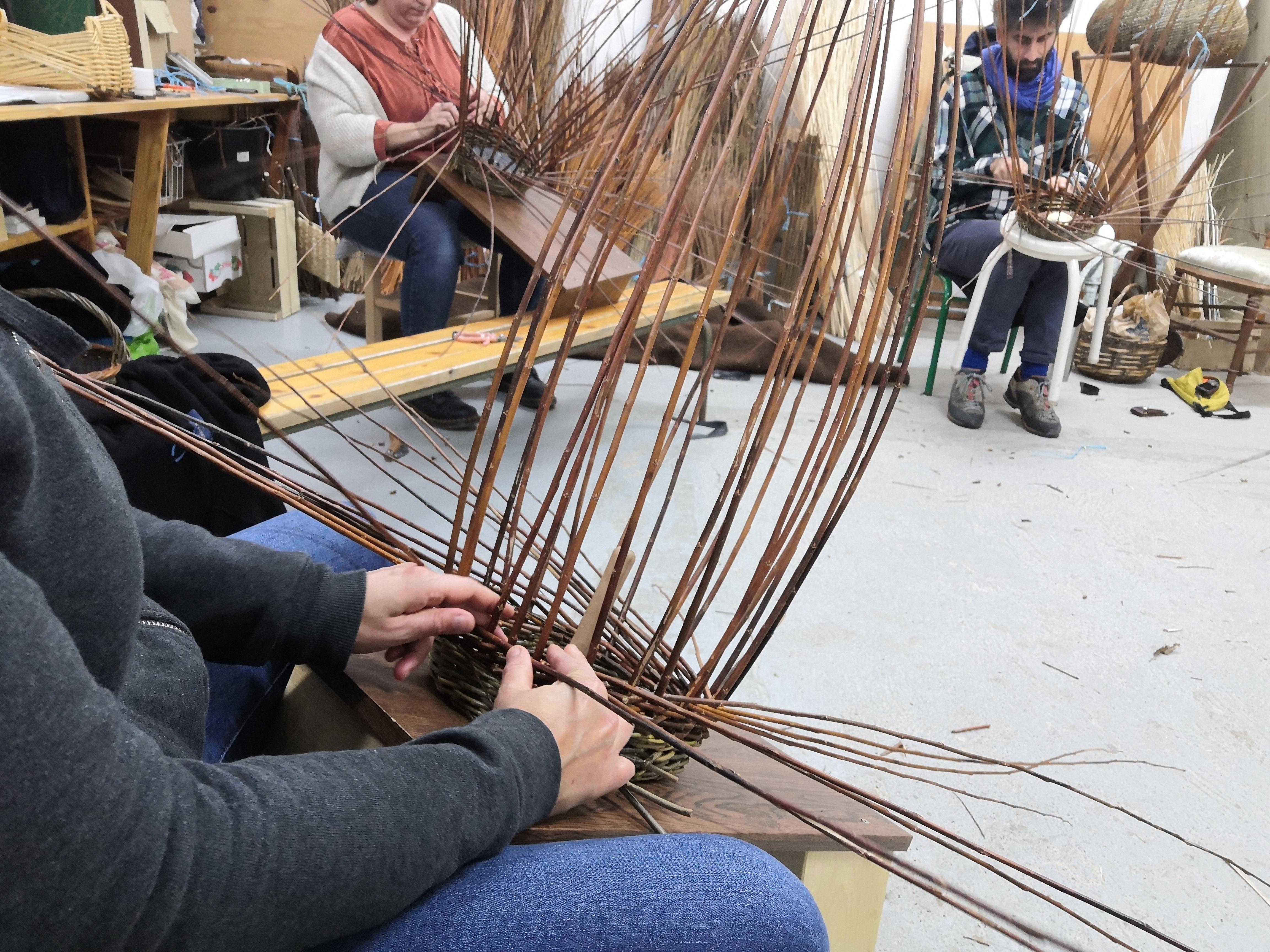 Stage de Vannerie d'osier : Panier Rond