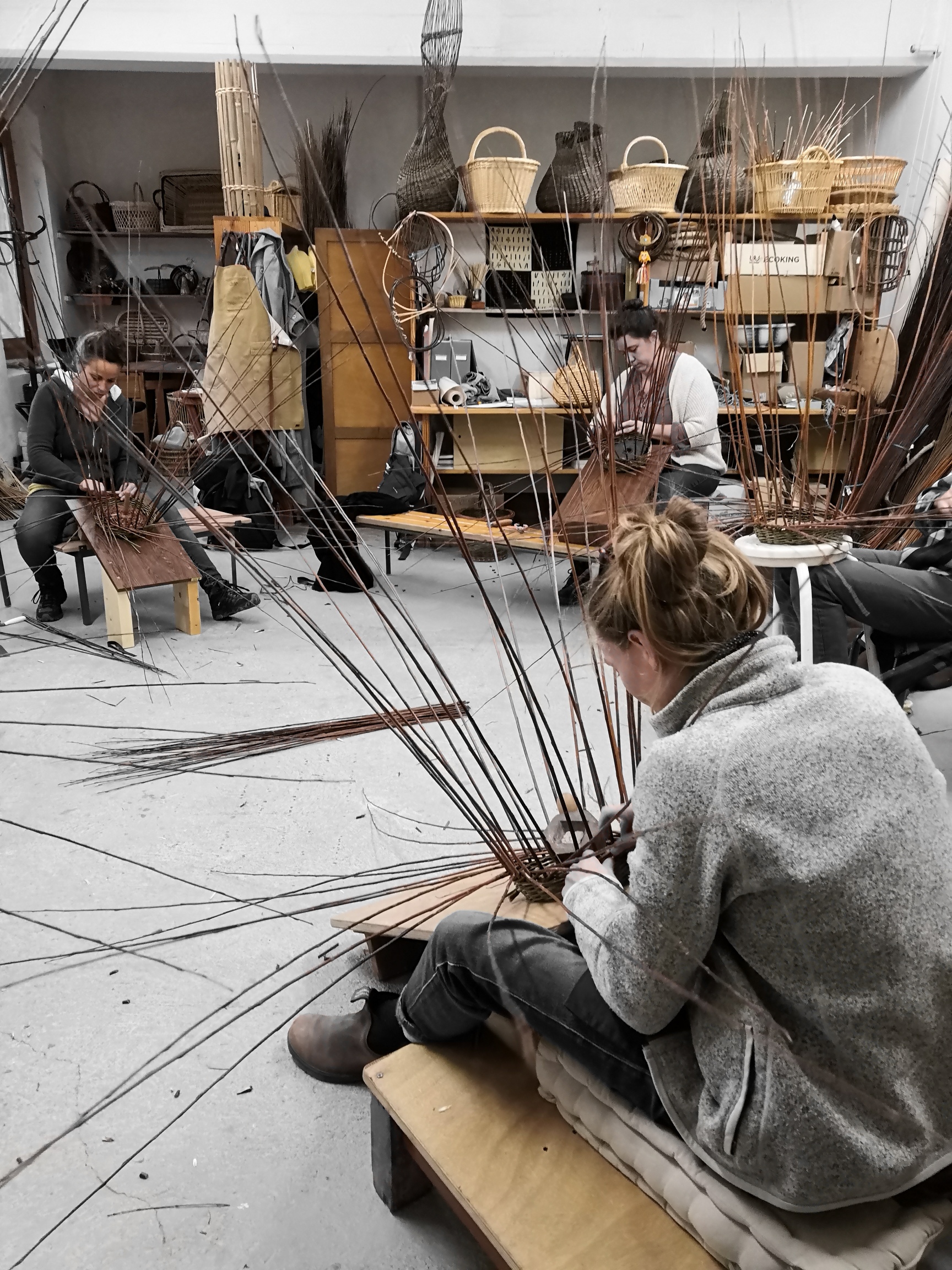 Stage de vannerie - panier ovale