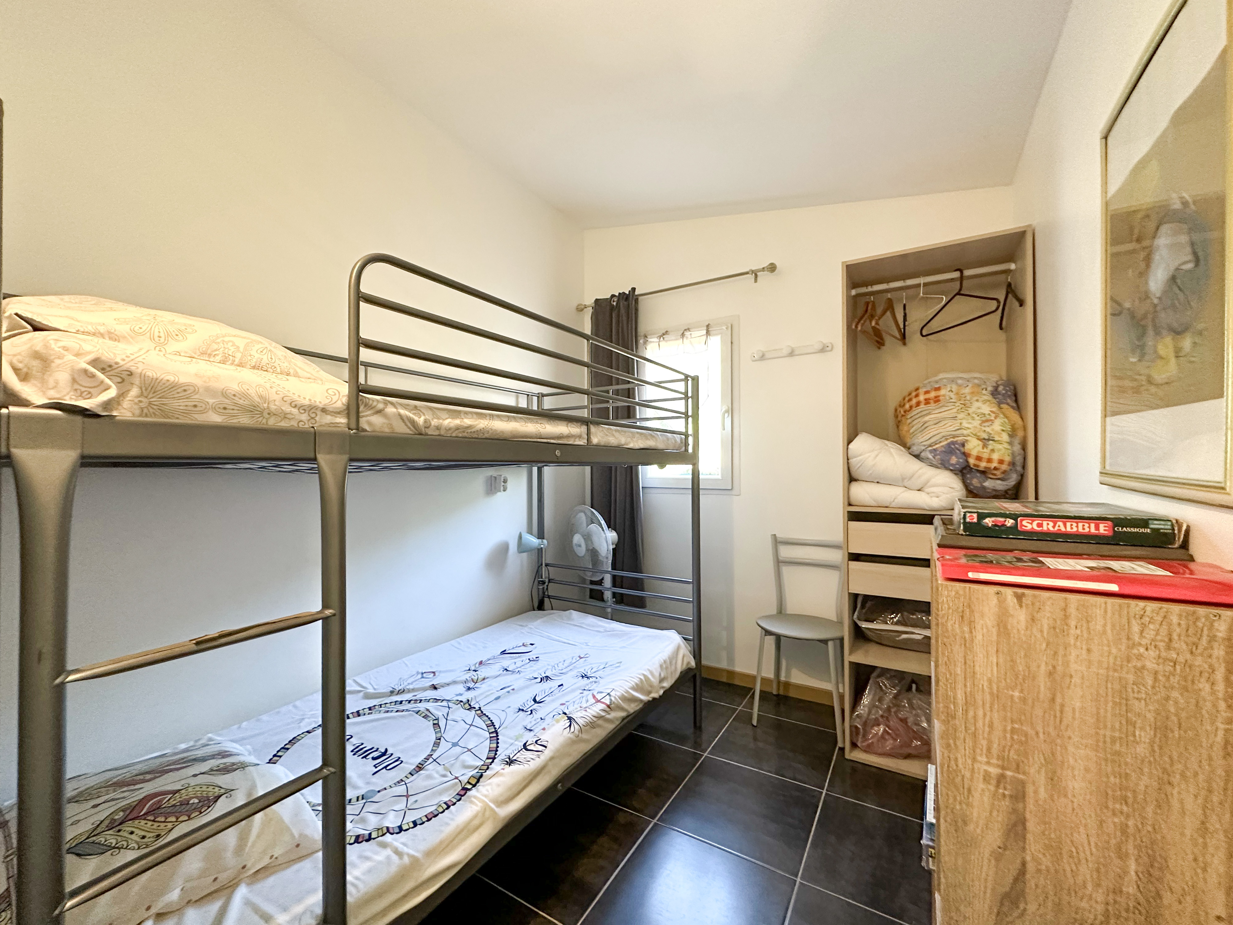 Chambre lits superposés