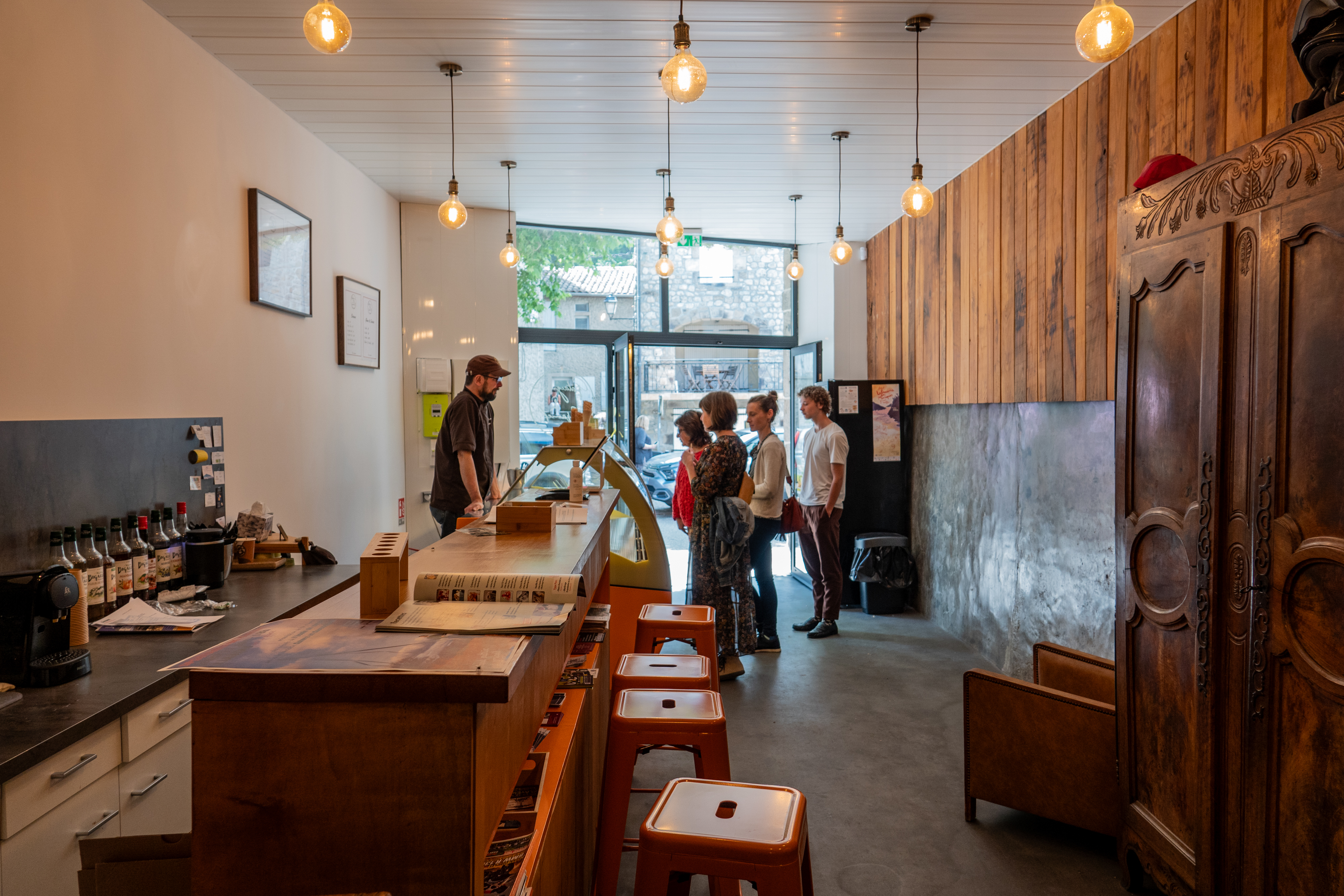 Châtaigne et Caramel Glacier_Jaujac