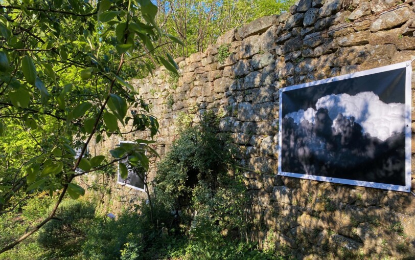 Jardin clos avec photo d'Isabelle Liv