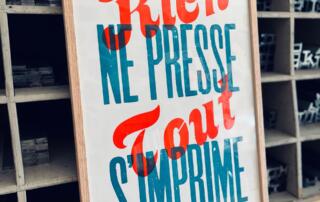 affiche atelier super sans plomb à Jaujac en Ardèche - ©JC.Bassenne