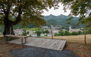 Belvédère de Rochemure à la Maison du Parc à Jaujac - ©sourcesetvolcans