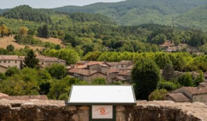 Chastelas keep lookout point_Jaujac