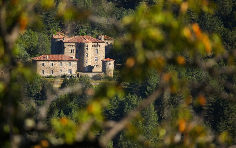 Jaujac - Château du Bruget ©S.Bugnon
