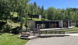 Jaujac - La bastide coin pique-nique