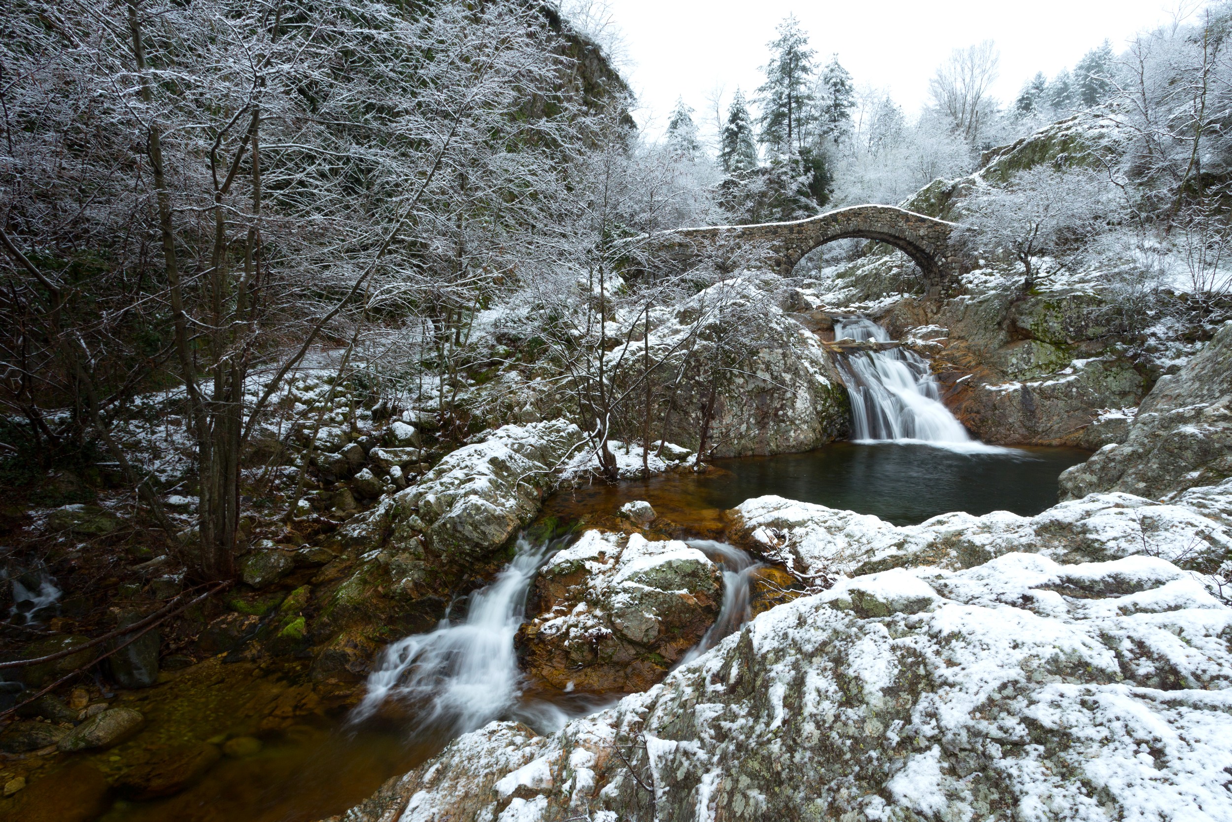 Jaujac - Le Pont Romain-2 ©S.BUGNON