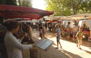 Marché Jaujac - ©S.Bugnon