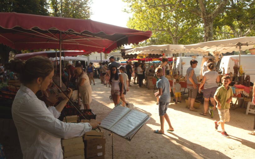 Friday night market and concert
