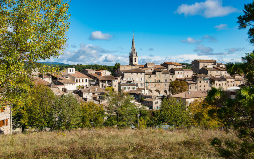 Vue sur Joyeuse