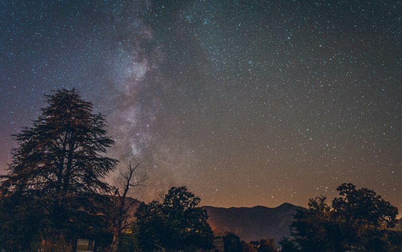 Night-time hike