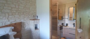 la salle d'eau, wc séparé