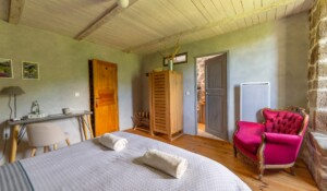 Frühstückspension La Calade - Zimmer Ardoise