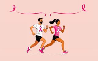La foulée rose, challenge sportif et caritatif à Thueyts en Ardèche - ©lafouleeathogienne