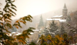 La Souche - Eglise St Louis en hiver ©S.BUGNON