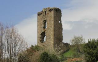 Point de vue de la tour de Châteauneuf-de-Vernoux