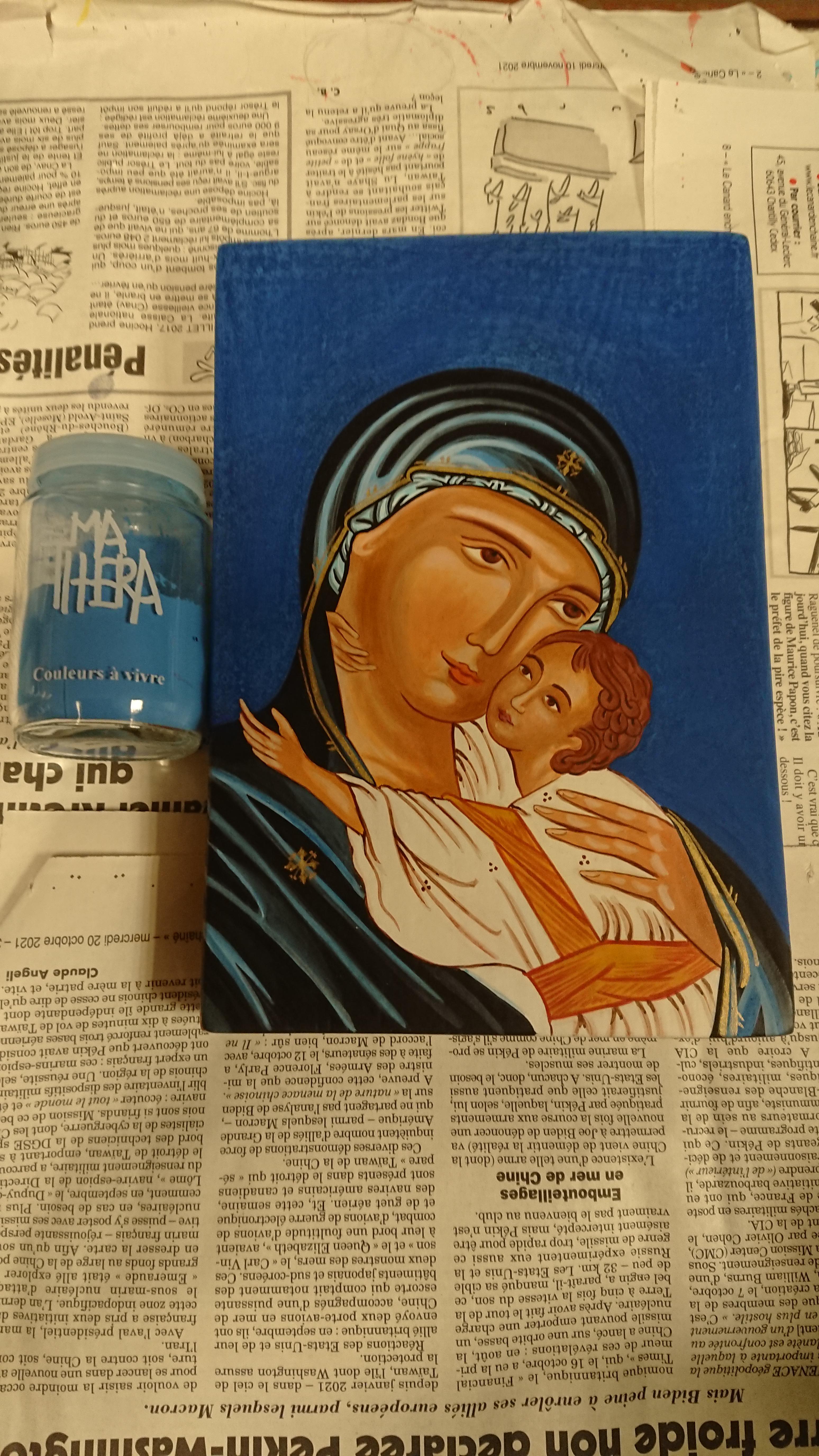 La Vierge à l'enfant ©Shanti Art