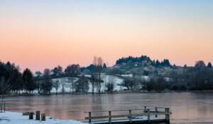 Lac de Véron et Mont Chiniac