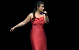 Les jours de la dame : spectacle La Prima Donna avec GERALDINE BALDIN _à La P'tite Bulle à Prades - ©Geraldine Baldini