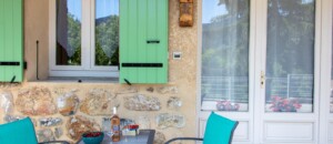 La terrasse du Gite le Cerisier