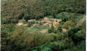 Le hameau vue du rocher de Chabanis