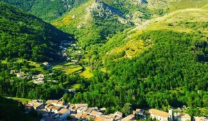 Montpezat-sous-Bauzon vue generale