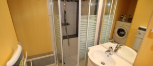 Salle d'eau avec lave-linge