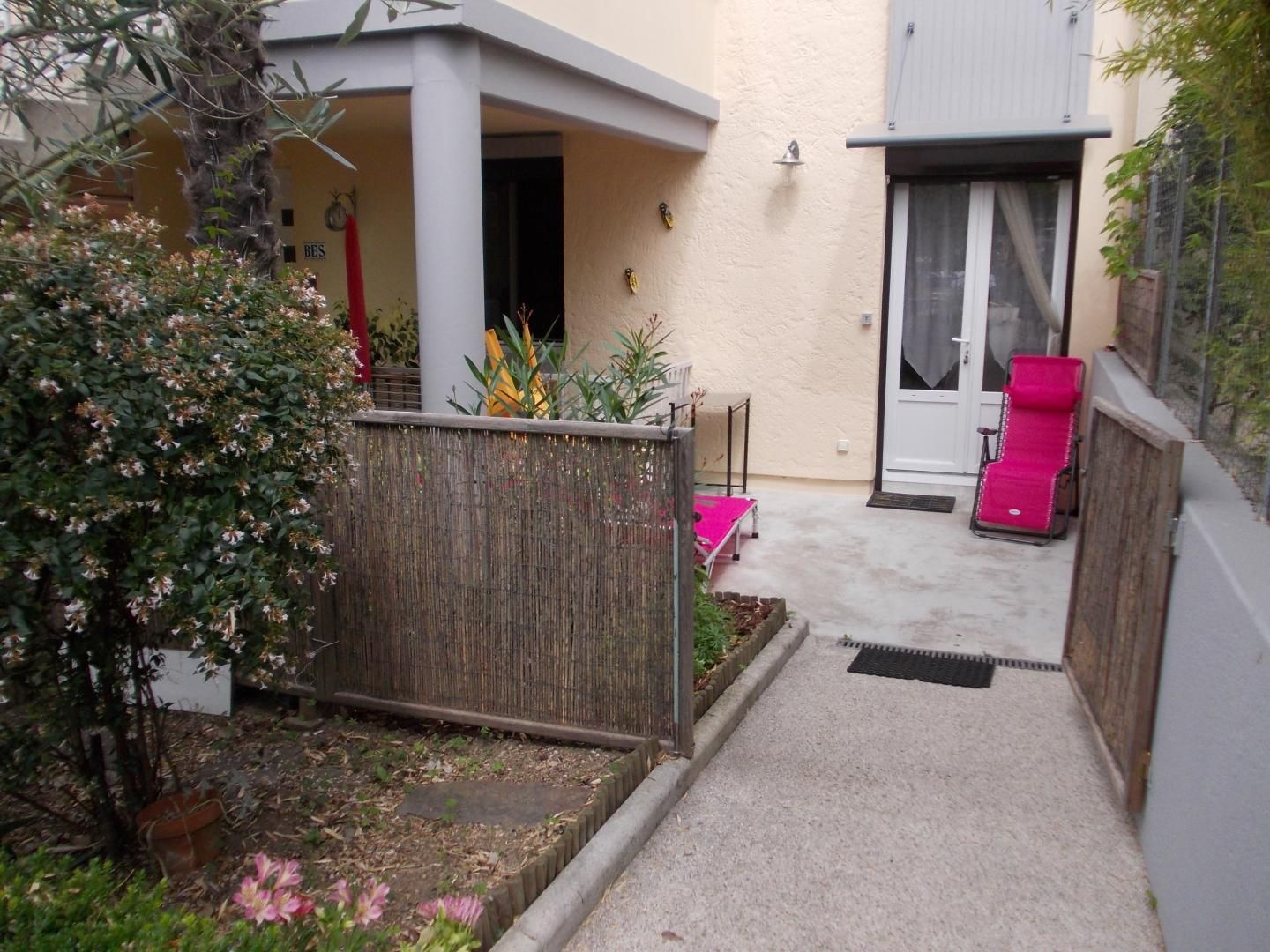 Gîte au rez-de-chaussée avec petite terrasse