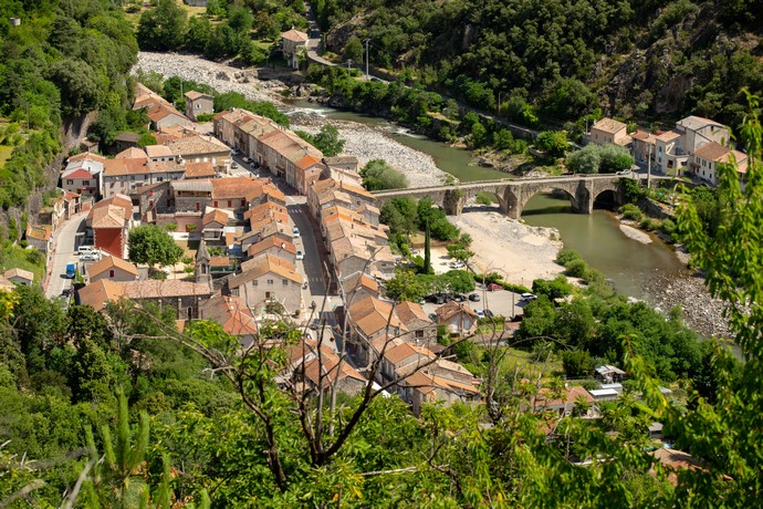 Le Village de Pont de Labeaume en Ardèche