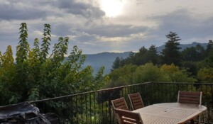 vue de la terrasse