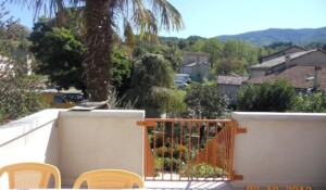 Terrasse semi-couverte