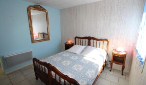 Chambre avec lit en 140