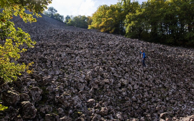 clapas du volcan de Crau