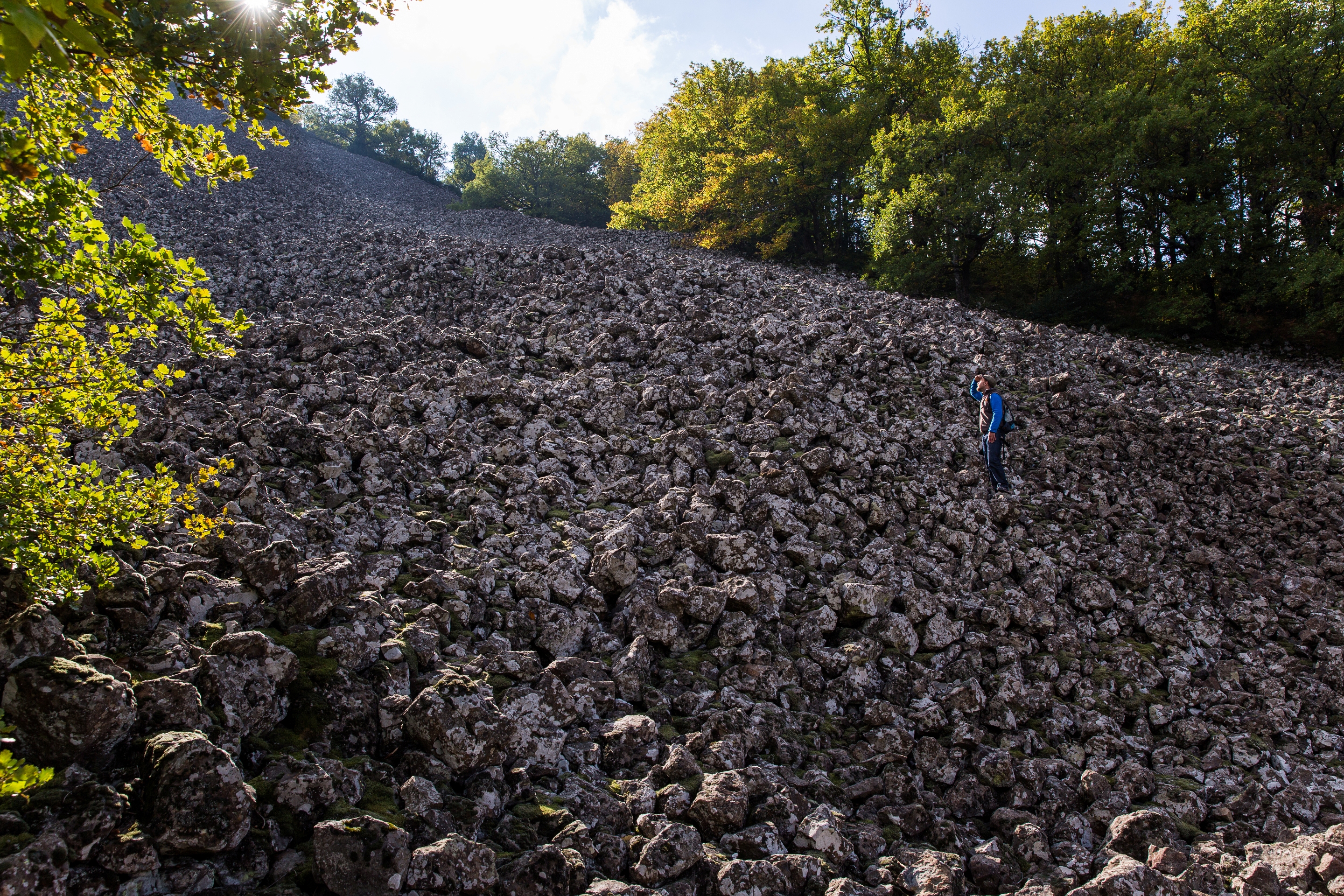 clapas du volcan de Crau