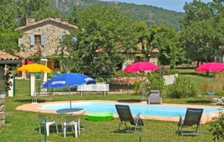 Jaujac - Maison des Sources - devanture gite - ©jayer