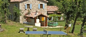 Jaujac - Maison des Sources - Gite et table de ping-pong