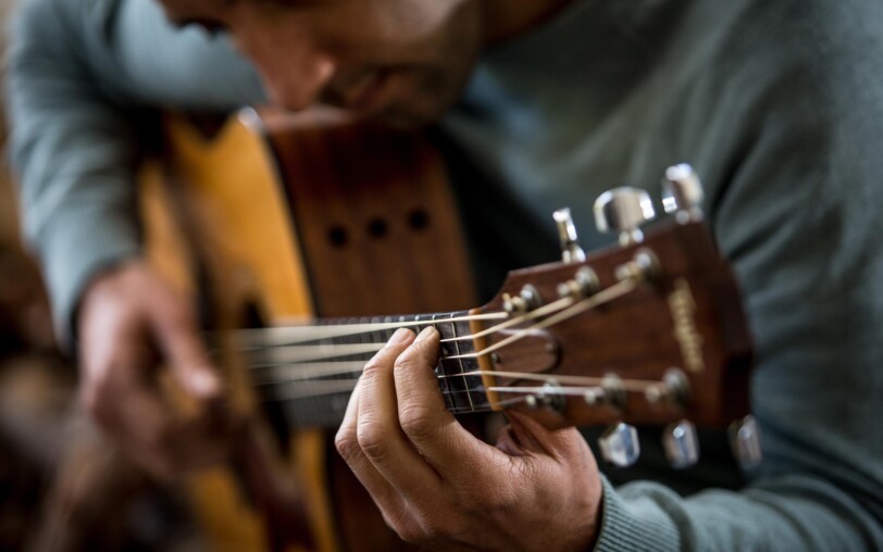 Illustration concert guitare