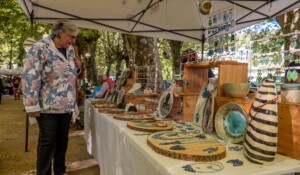 Meyras - Marché créateurs et producteurs - Atelier poissons rouges ©sourcesetvolcans