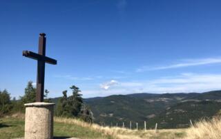 Point de vue – ” La chaîne des Alpes et le Mezenc”_Lafarre - ©Martoulet Septembre 2018 Sophie