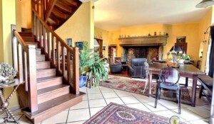 L'escalier menant aux chambres Alix et Constance