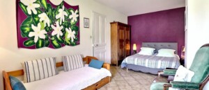 Chambre familiale Constance avec lit en 160 et lit en 90